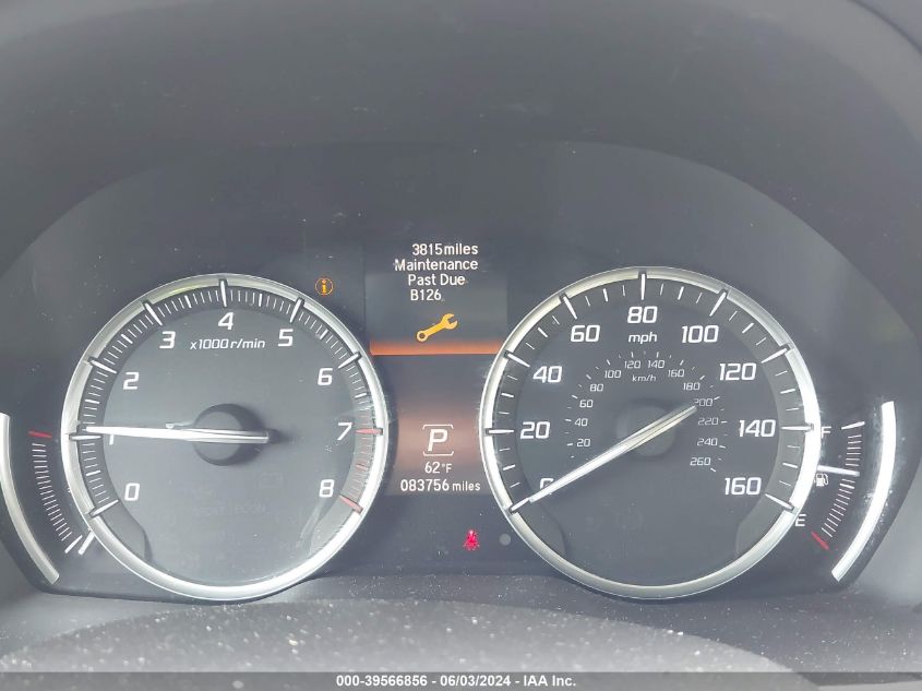 2016 Acura Mdx Advance Entertainment Packages/Advance Package VIN: 5FRYD4H93GB006581 Lot: 39566856