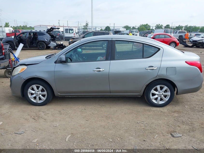 2012 Nissan Versa 1.6 Sl VIN: 3N1CN7APXCL823421 Lot: 39566858