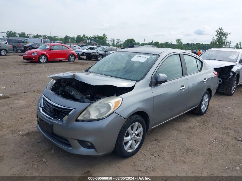 2012 Nissan Versa 1.6 Sl VIN: 3N1CN7APXCL823421 Lot: 39566858