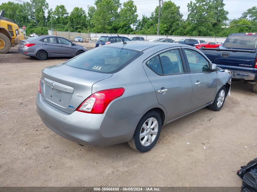 2012 Nissan Versa 1.6 Sl VIN: 3N1CN7APXCL823421 Lot: 39566858