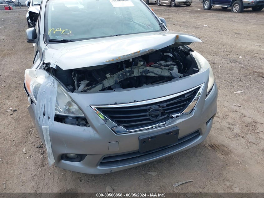 2012 Nissan Versa 1.6 Sl VIN: 3N1CN7APXCL823421 Lot: 39566858