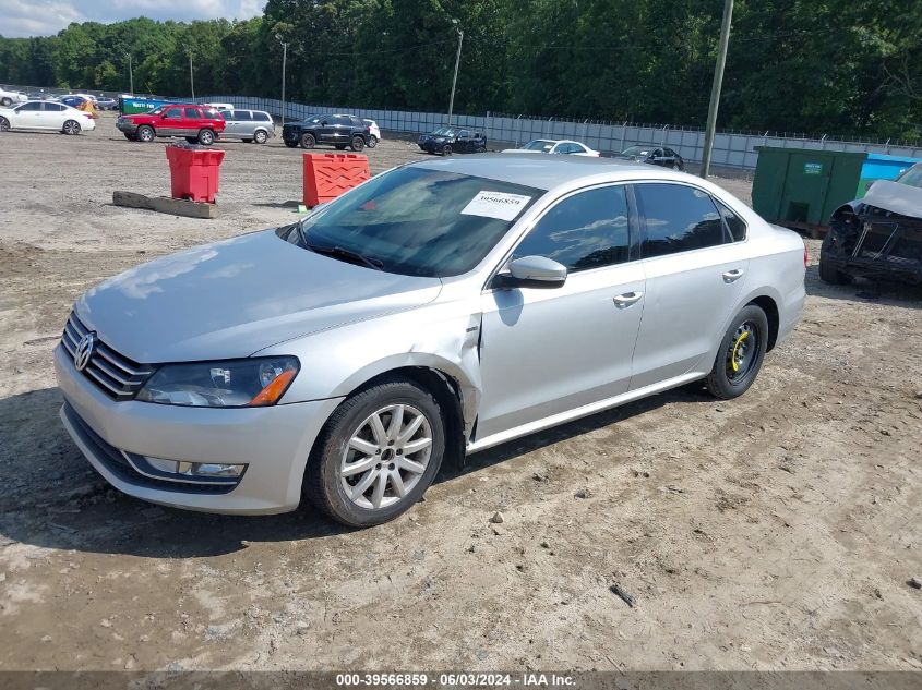 2015 Volkswagen Passat 1.8T Limited Edition VIN: 1VWAT7A37FC116748 Lot: 39566859