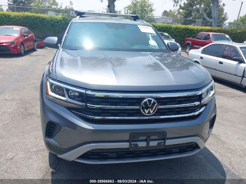 2022 Volkswagen Atlas Cross Sport 3.6L V6 Se W/Technology VIN: 1V2HE2CA2NC222502 Lot: 39566863