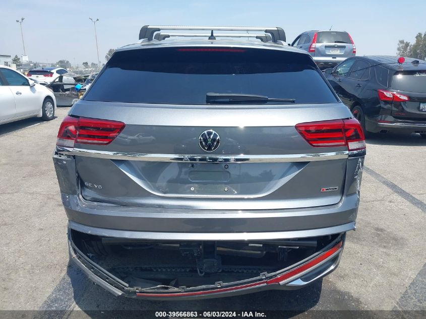 2022 Volkswagen Atlas Cross Sport 3.6L V6 Se W/Technology VIN: 1V2HE2CA2NC222502 Lot: 39566863