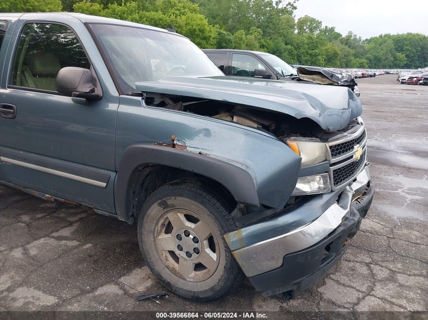 2006 Chevrolet Silverado 1500 Lt3 VIN: 2GCEK13T961140475 Lot: 39566864