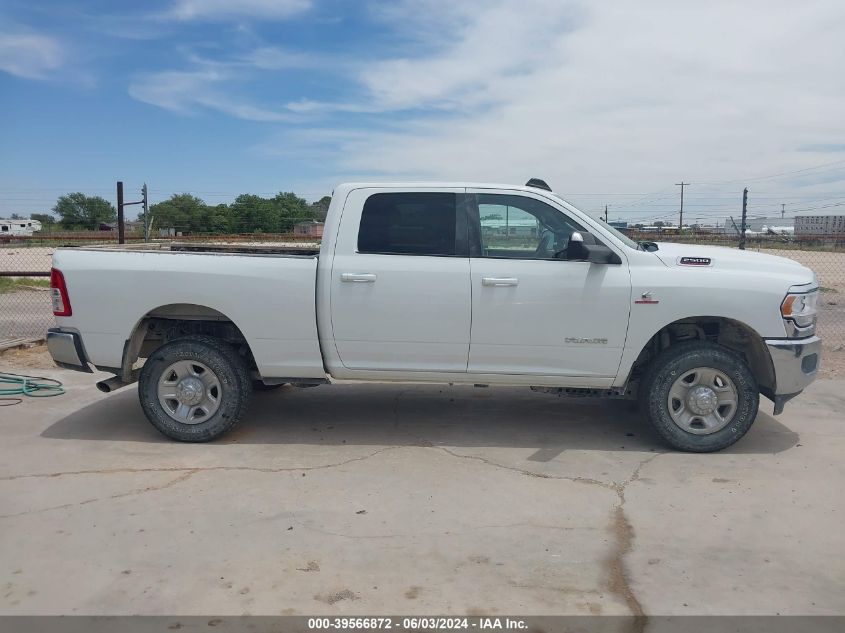 2022 Ram 2500 Big Horn 4X4 6'4 Box VIN: 3C6UR5DLXNG237677 Lot: 39566872