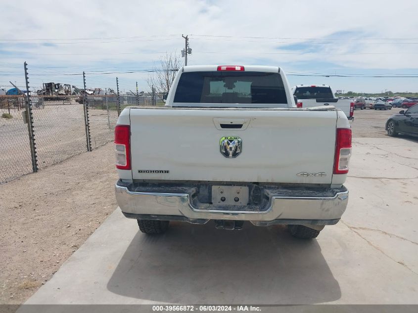 2022 Ram 2500 Big Horn 4X4 6'4 Box VIN: 3C6UR5DLXNG237677 Lot: 39566872