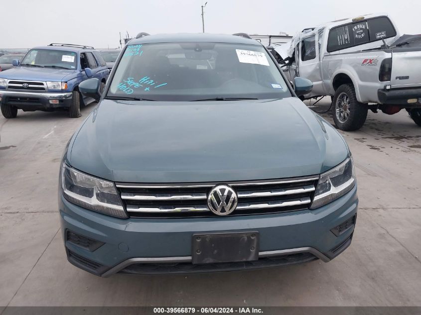 2021 Volkswagen Tiguan 2.0T Se/2.0T Se R-Line Black/2.0T Sel VIN: 3VV3B7AX2MM004499 Lot: 39566879