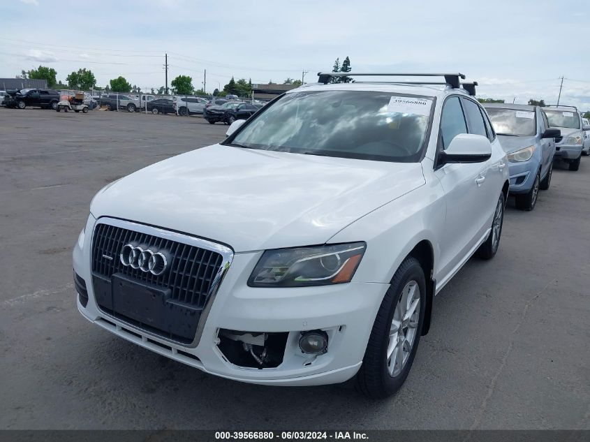 2011 Audi Q5 2.0T Premium VIN: WA1LFAFP5BA042709 Lot: 39566880