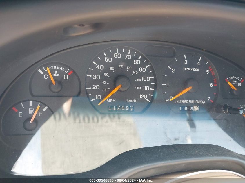 1997 Ford Mustang VIN: 1FALP4040VF206528 Lot: 39566896