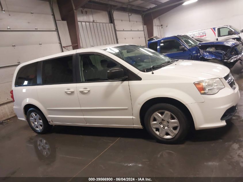2012 Dodge Grand Caravan Se/Avp VIN: 2C4RDGBG3CR419646 Lot: 39566900