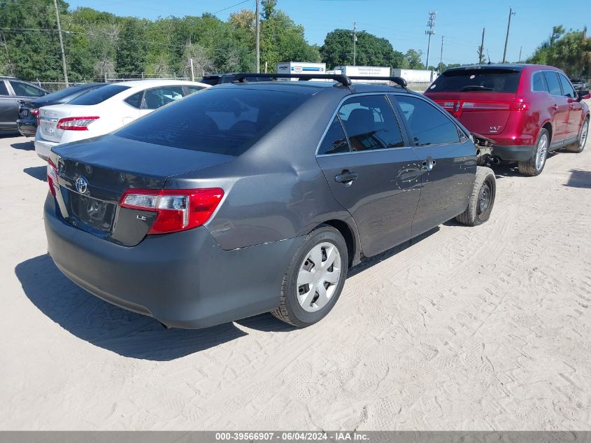 2012 Toyota Camry Le VIN: 4T4BF1FK7CR267124 Lot: 39566907