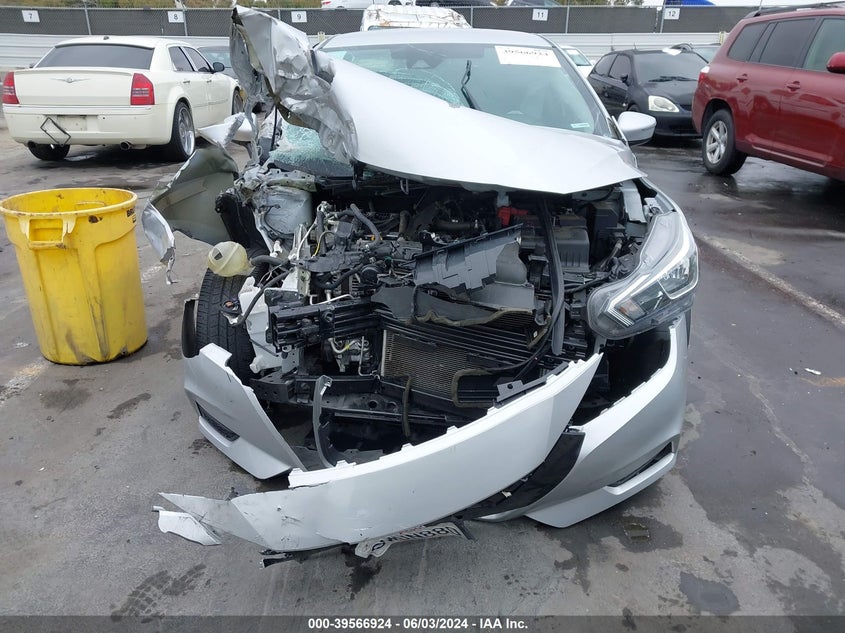 2021 Nissan Versa Sv Xtronic Cvt VIN: 3N1CN8EV8ML848849 Lot: 39566924