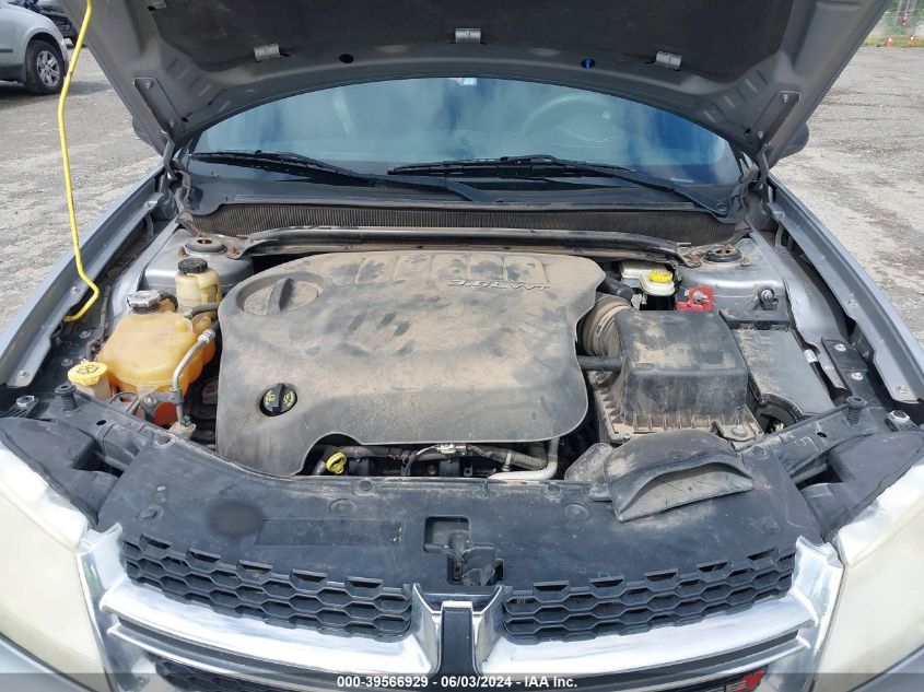 2013 Dodge Avenger Se V6 VIN: 1C3CDZAGXDN581313 Lot: 39566929