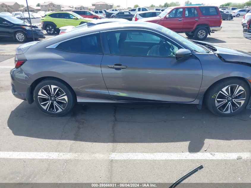 2018 Honda Civic Ex-T VIN: 2HGFC3A31JH351168 Lot: 39566931