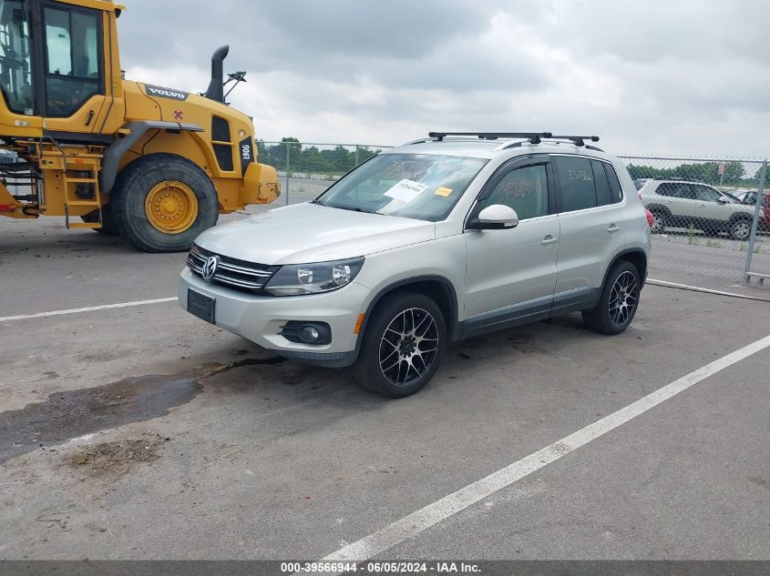 WVGAV3AX9DW560486 2013 Volkswagen Tiguan Se