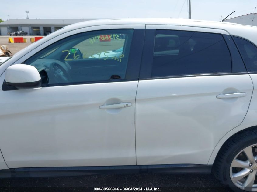 2015 Mitsubishi Outlander Sport Es VIN: 4A4AR3AU4FE010192 Lot: 39566946