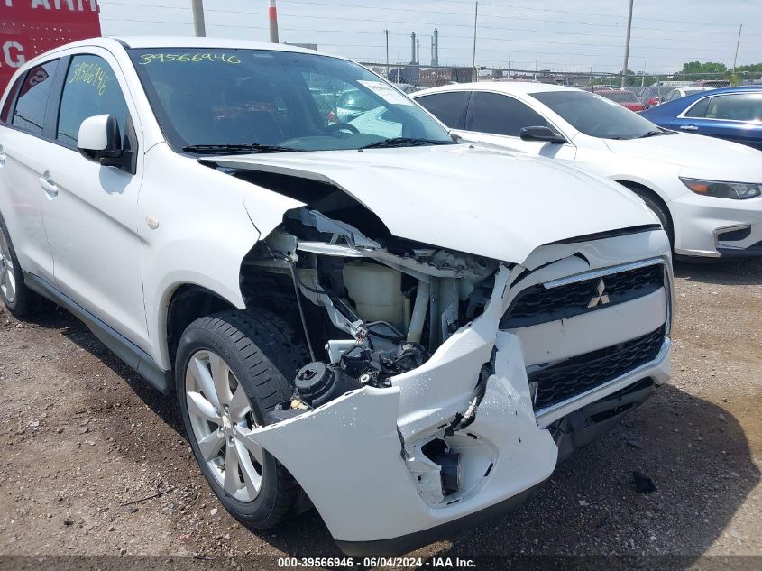 2015 Mitsubishi Outlander Sport Es VIN: 4A4AR3AU4FE010192 Lot: 39566946