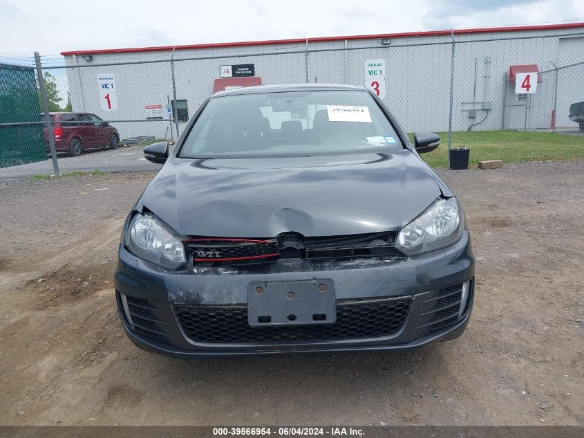 2011 Volkswagen Gti 2-Door VIN: WVWED7AJ2BW238135 Lot: 39566954