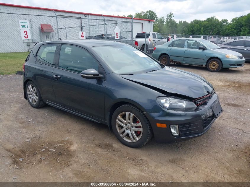 2011 Volkswagen Gti 2-Door VIN: WVWED7AJ2BW238135 Lot: 39566954