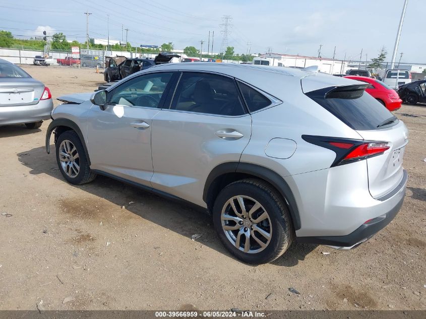 2016 Lexus Nx 200T VIN: JTJYARBZ2G2043296 Lot: 39566959