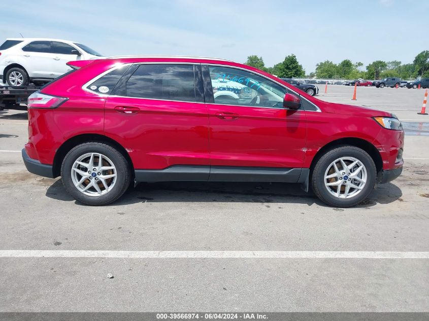 2022 Ford Edge Sel VIN: 2FMPK4J9XNBA83788 Lot: 39566974