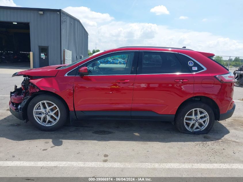 2022 Ford Edge Sel VIN: 2FMPK4J9XNBA83788 Lot: 39566974