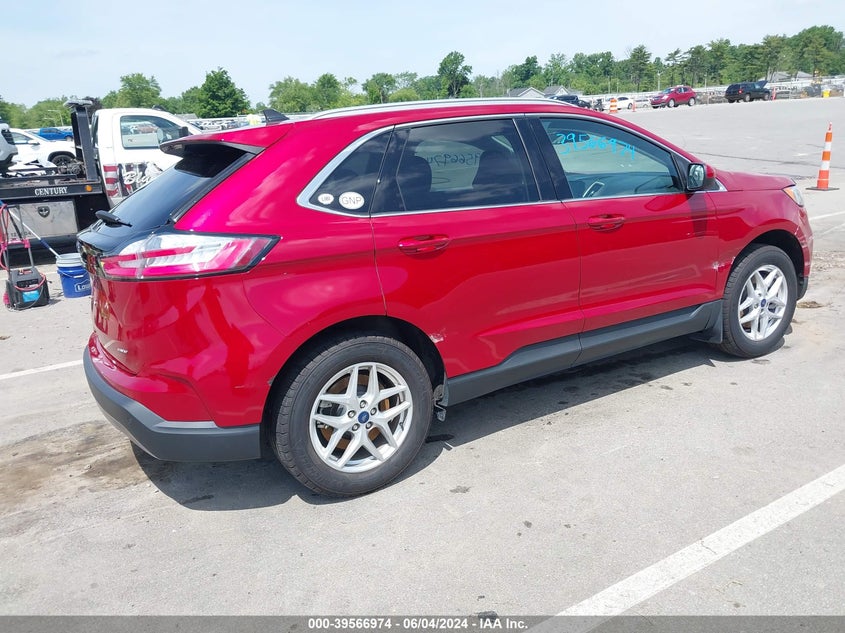 VIN 2FMPK4J9XNBA83788 2022 FORD EDGE SEL