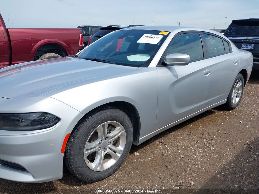 2022 Dodge Charger Sxt Rwd VIN: 2C3CDXBG1NH264128 Lot: 39566975