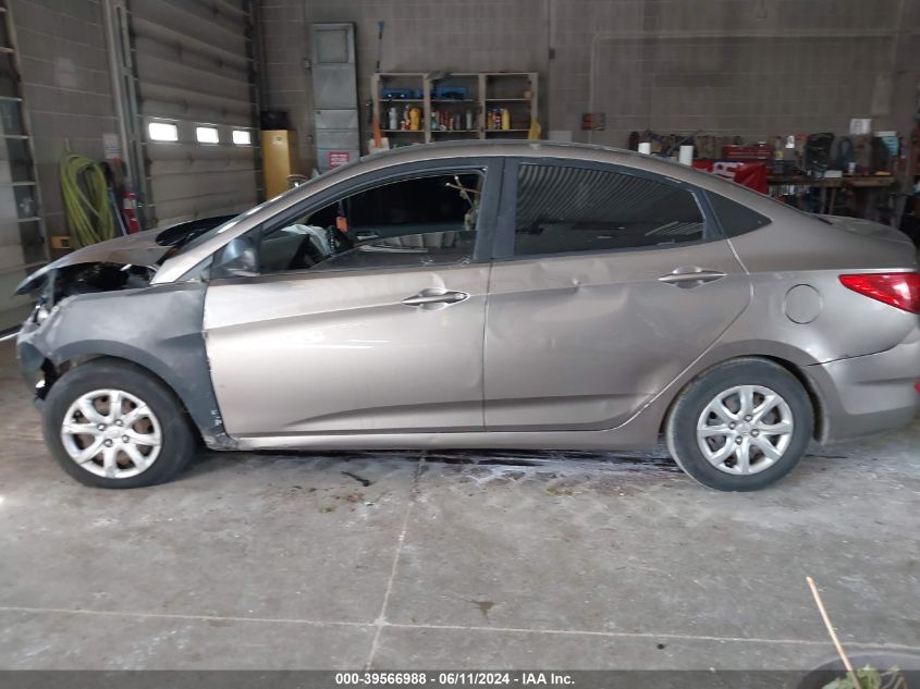 2013 Hyundai Accent Gls VIN: KMHCT4AE0DU497650 Lot: 39566988