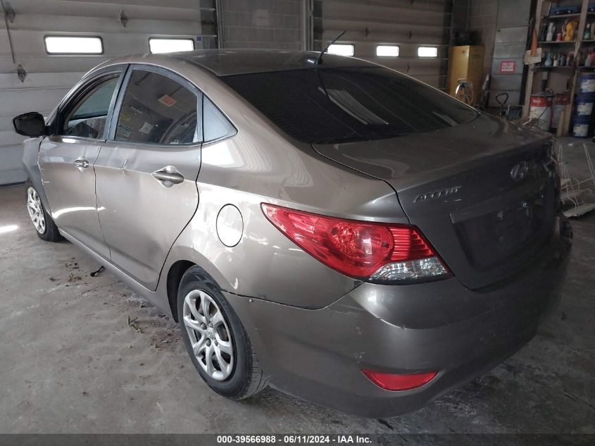 2013 Hyundai Accent Gls VIN: KMHCT4AE0DU497650 Lot: 39566988