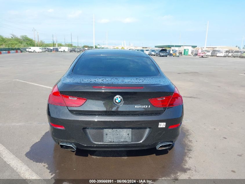 2013 BMW 650I VIN: WBAYM9C56DDW20169 Lot: 39566991