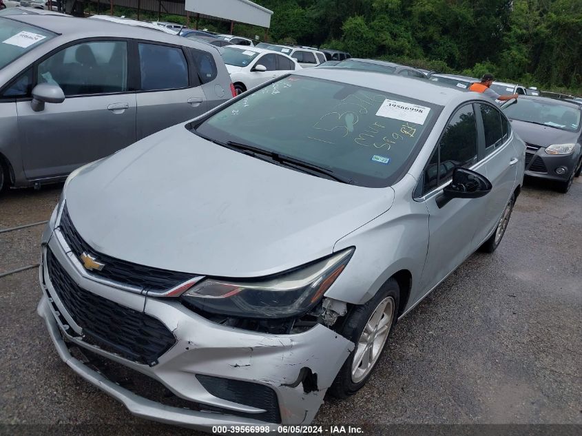 2018 Chevrolet Cruze Lt Auto VIN: 1G1BE5SM2J7153276 Lot: 39566998