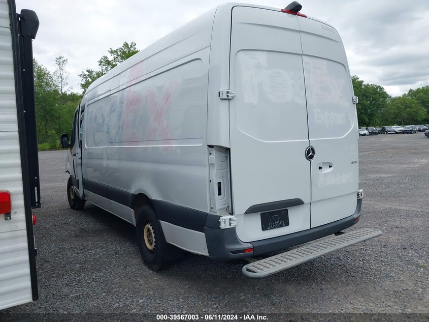 2021 MERCEDES-BENZ SPRINTER 2500 HIGH ROOF I4 DIESEL VIN: W1Y4DCHY7MT060522