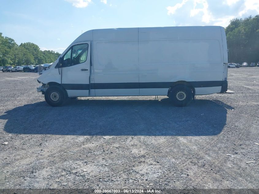 2021 Mercedes-Benz Sprinter 2500 High Roof I4 Diesel VIN: W1Y4DCHY7MT060522 Lot: 39567003