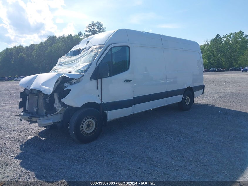 2021 Mercedes-Benz Sprinter 2500 High Roof I4 Diesel VIN: W1Y4DCHY7MT060522 Lot: 39567003