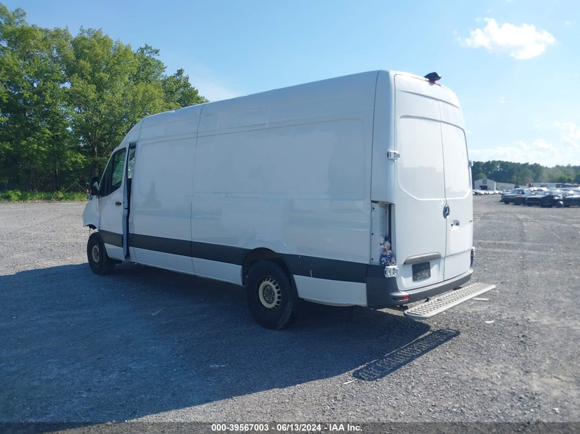 2021 Mercedes-Benz Sprinter 2500 High Roof I4 Diesel VIN: W1Y4DCHY7MT060522 Lot: 39567003