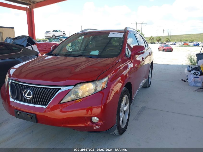 2010 Lexus Rx 350 VIN: JTJBK1BA0A2414316 Lot: 39567002