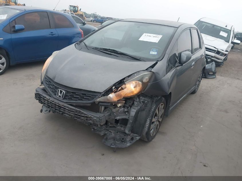 2013 Honda Fit Sport VIN: JHMGE8H57DC066403 Lot: 39567005