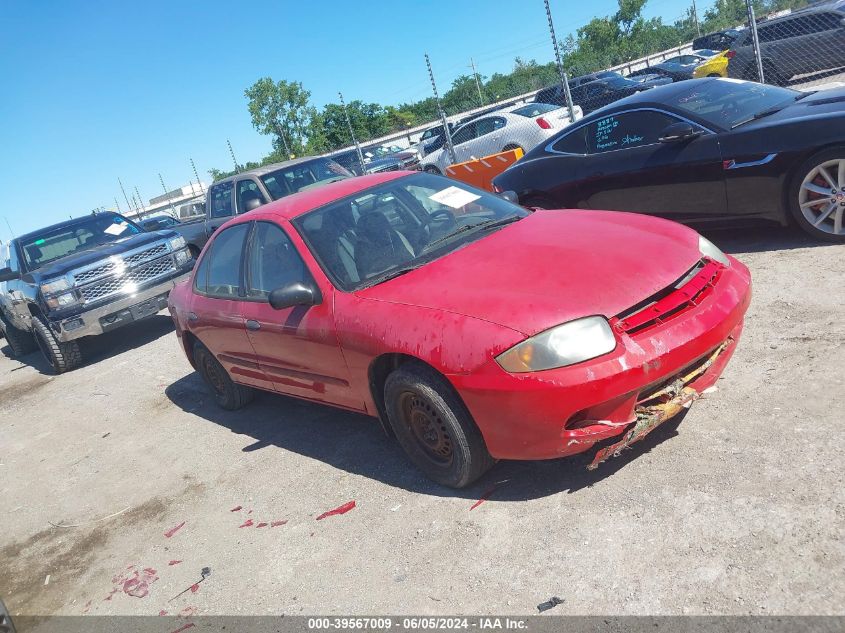 2003 Chevrolet Cavalier VIN: 1G1JC52F337254526 Lot: 39567009