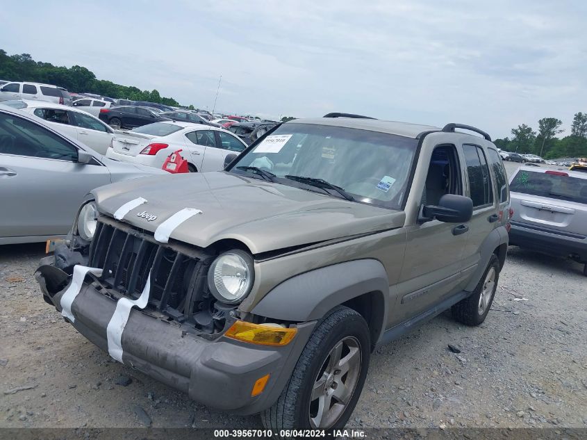 2006 Jeep Liberty Sport VIN: 1J4GK48K66W224217 Lot: 39567010