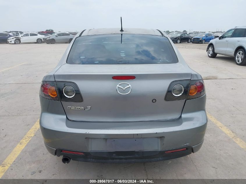 2005 Mazda Mazda3 S VIN: JM1BK123851257635 Lot: 39567017