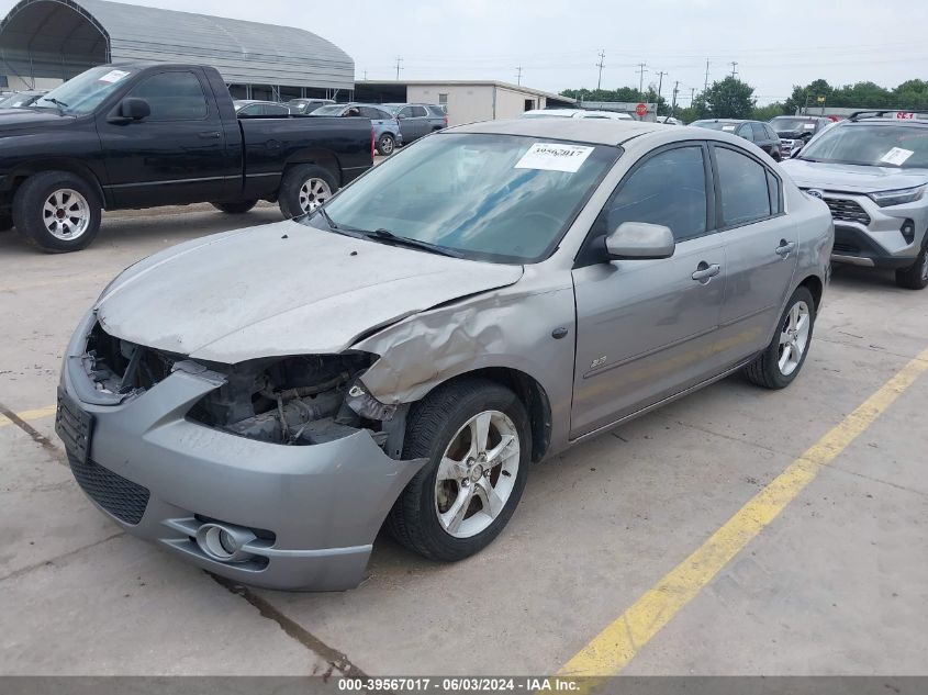 2005 Mazda Mazda3 S VIN: JM1BK123851257635 Lot: 39567017