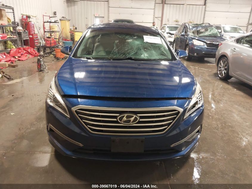 2015 Hyundai Sonata Se VIN: 5NPE24AF0FH247699 Lot: 39567019