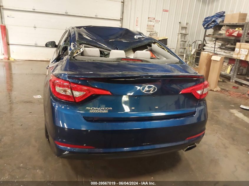 2015 Hyundai Sonata Se VIN: 5NPE24AF0FH247699 Lot: 39567019