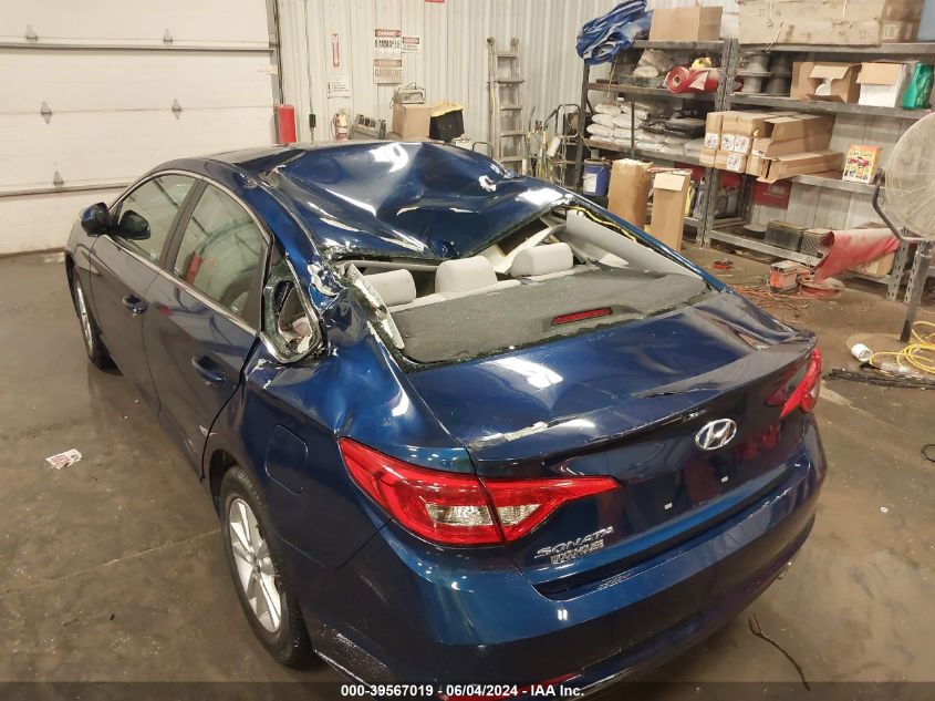 2015 Hyundai Sonata Se VIN: 5NPE24AF0FH247699 Lot: 39567019