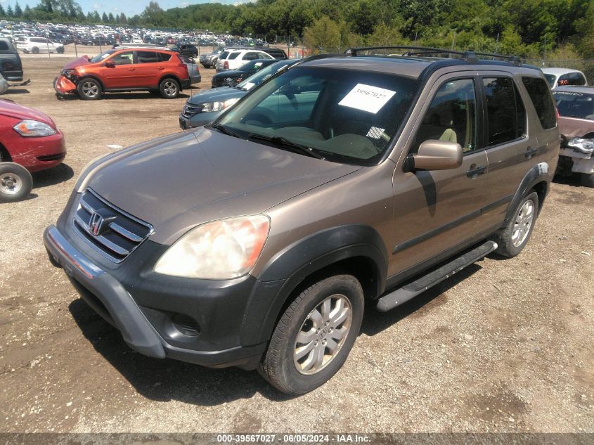 2006 Honda Cr-V Ex VIN: SHSRD78836U412284 Lot: 39567027