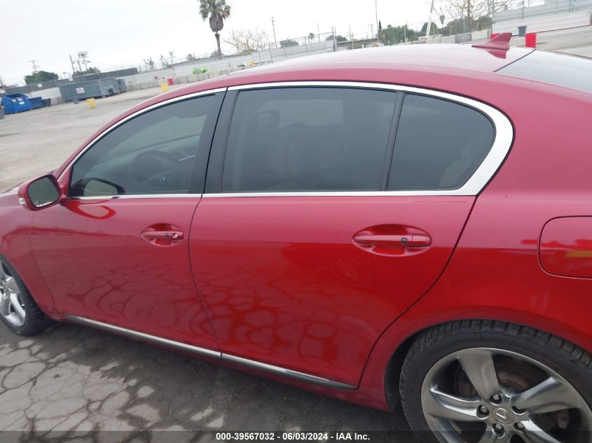 2008 Lexus Gs 350 VIN: JTHBE96S680031643 Lot: 39567032