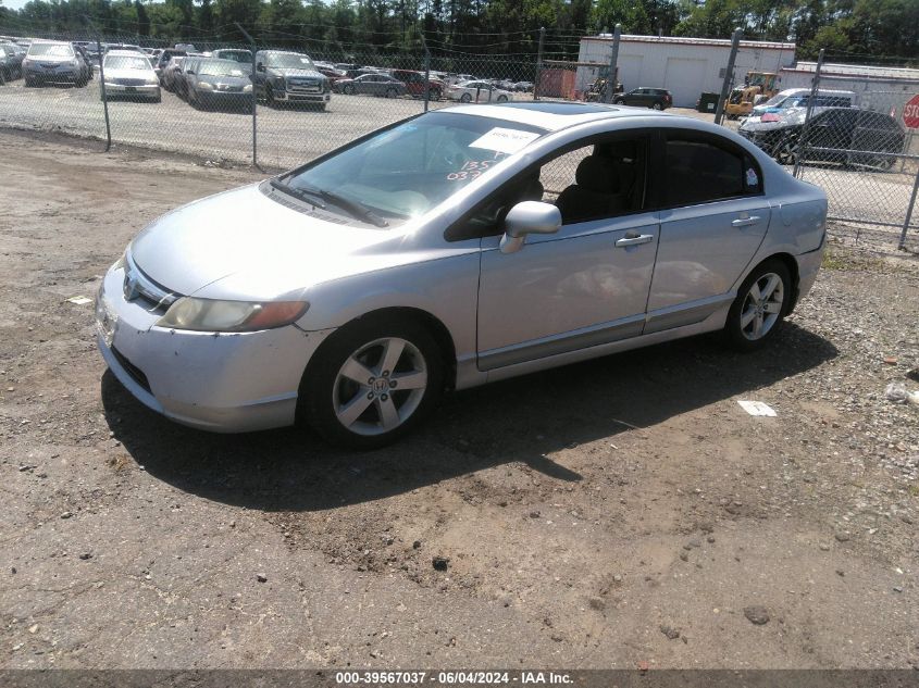 1HGFA16816L135037 2006 Honda Civic Ex