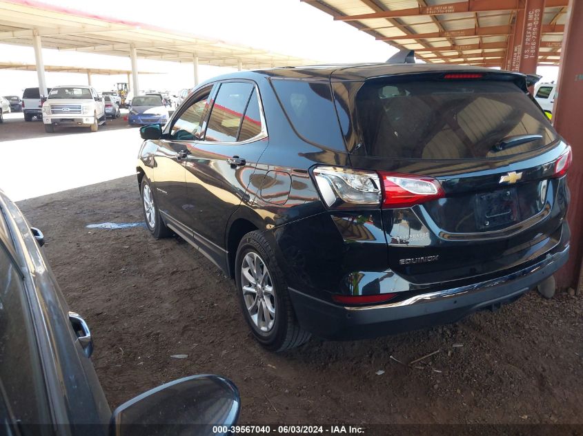 2019 Chevrolet Equinox Lt VIN: 3GNAXKEV2KL173502 Lot: 39567040